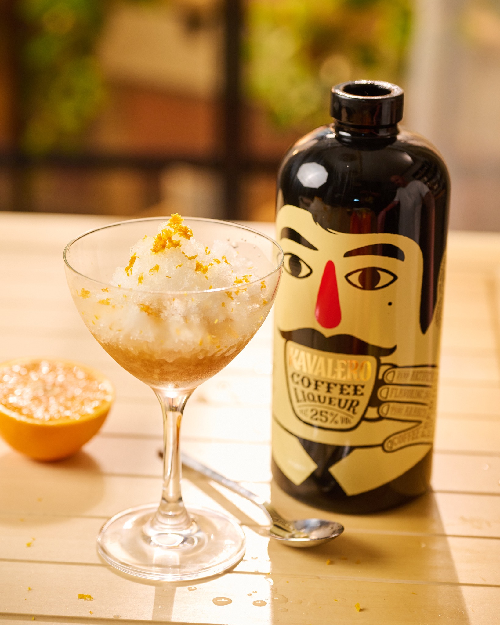 Meet your new frozen obsession - KAVALERO Orange Granita ☀️🍊
Save this recipe for the next heatwave and thank us later.
You'll need (4 servings):
🍊 500 ml freshly squeezed orange juice
🍬 80 - 100 g granulated sugar
💧 100 ml water
🍋 1 tbsp lemon juice
🍸 160 ml KAVALERO
🍊 Finely grated orange zest (optional)
How to make it:
🥣 Heat the water and sugar until the sugar dissolves completely. Let the syrup cool.
🍊 Mix the orange juice, lemon juice and cooled syrup. Add orange zest if you like an extra citrus kick.
❄️ Pour into a shallow freezer-safe container and freeze.
🍴 After 45 - 60 minutes, scrape the mixture with a fork to break up the ice crystals. Repeat every 30 - 45 minutes for the next 3 to 4 hours until the granita is light, fluffy and full of delicate crystals.
🥂 Serve immediately in chilled glasses & top each portion with 40 ml of KAVALERO. If feeling fancy, add freshly grated orange zest.
#kavalero #kavaleroCoffeeLiqueur #madeinslovakia