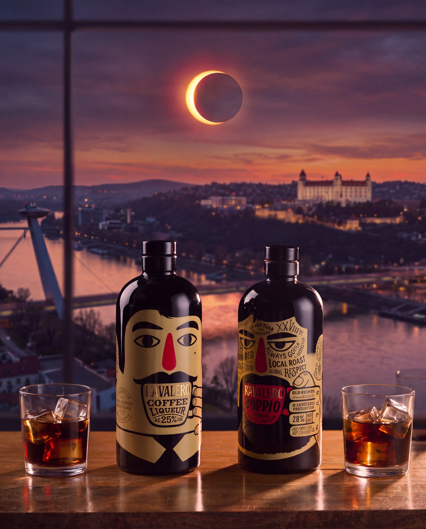 Tonight, everyone's looking up 🌘
Mr. Kavalero suggests keeping one eye on the bottle 😏
Discover Kavalero and Doppio via the link in bio.