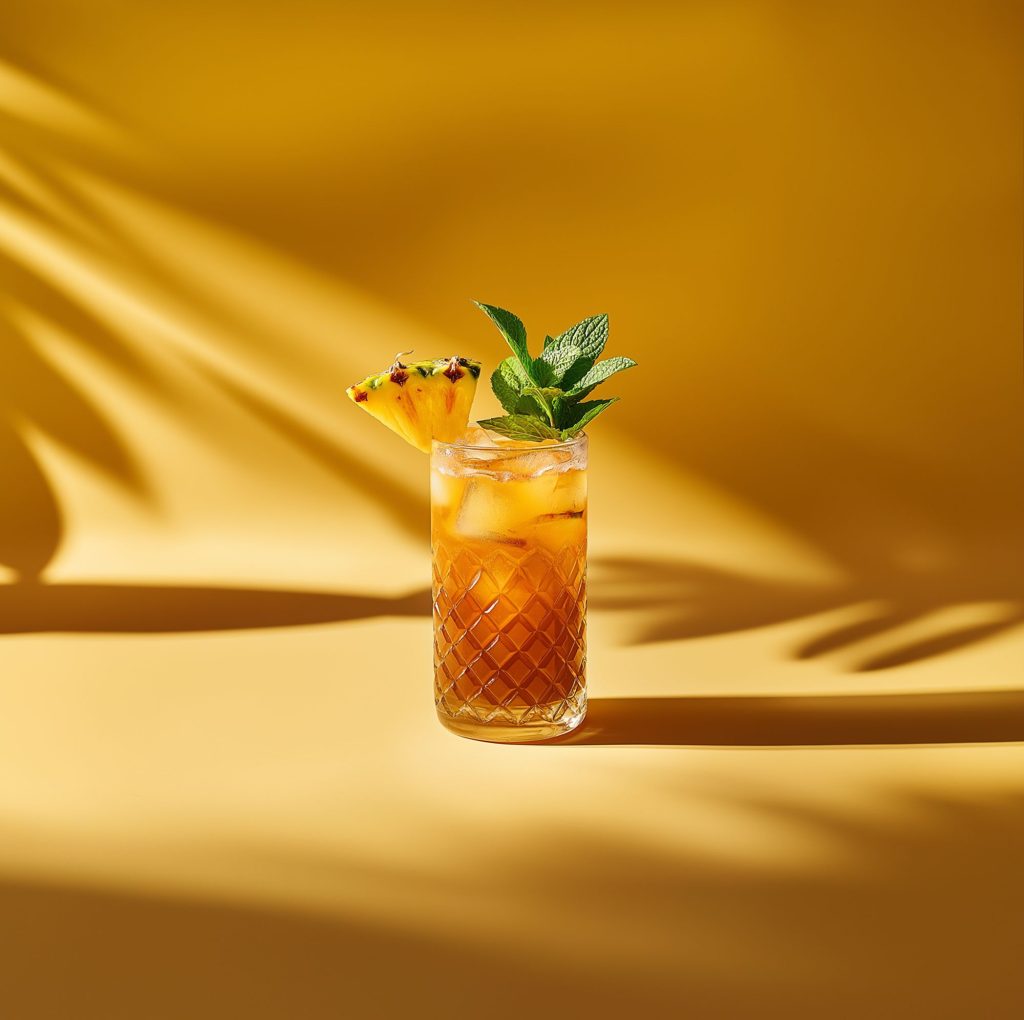 TROPICAL COFFEE TONIC - recept na kávový drink s Kavalero coffee likérom